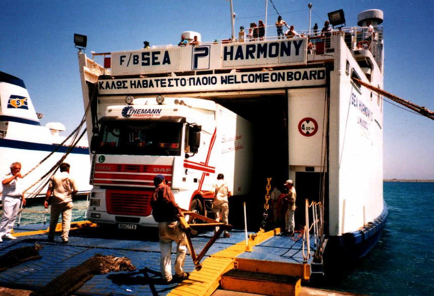 Themann Transport GmbH - Historie Bilder daf Kuehler Zypern 07 (1998 / Zypern)